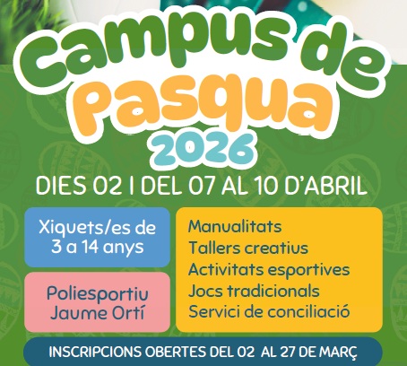 CAMPUS DE PASQUA ALDAIA 2026