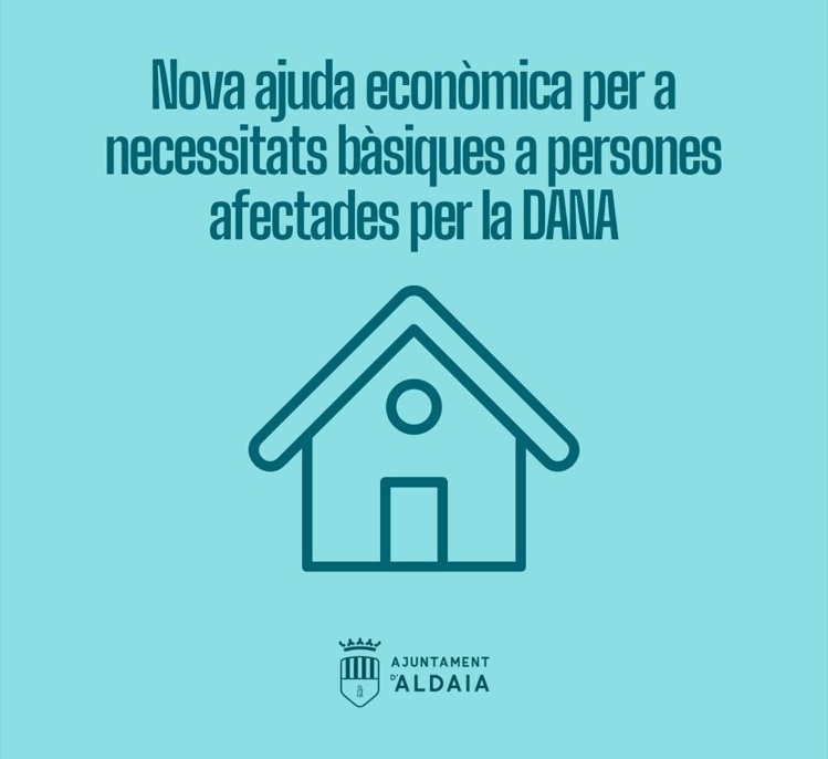 Nova ajuda persones afectades per la DANA