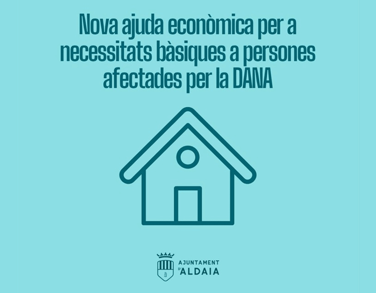 Nueva ayuda personas fectadas por la DANA